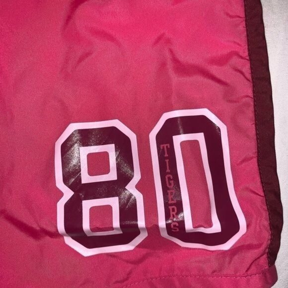 Victorias Secret Pink 80 Tigers Womens Athletic Shorts S Polyester - Picture 3 of 8